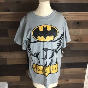 Batman Shirt The Dark Knight Rises Mens  With Cape Size‎ Xl